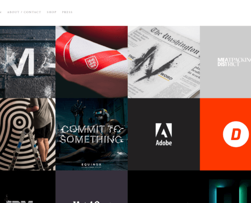 Squarespace beispiel webseite designer